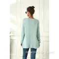 Gestreiftes Langarmpullover